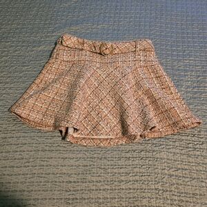 Express Brown Tweed Skirt